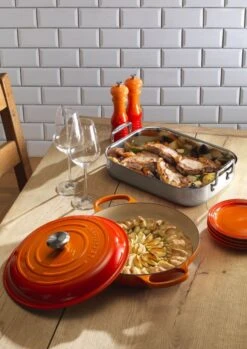 Le Creuset Classic Stainless Steel Roasting Pan -Deuteres Shop 21180300902430 96102270000000 49814000010003 LS00003 1280x1280