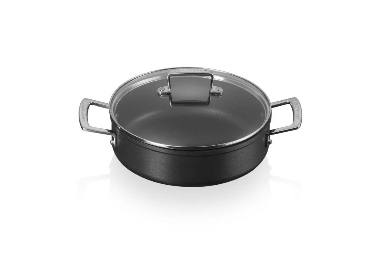 Le Creuset Toughened Nonstick Sauteuse With Glass Lid 2 Le Creuset Toughened Nonstick Sauteuse With Glass Lid - Image 2