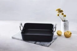 Le Creuset Toughened Nonstick Square Roaster 23 Le Creuset Toughened Nonstick Square Roaster -Deuteres Shop 52106260010101 LS00007 1280x1280
