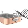 Mauviel Roasting Pan With Rack M'150 S