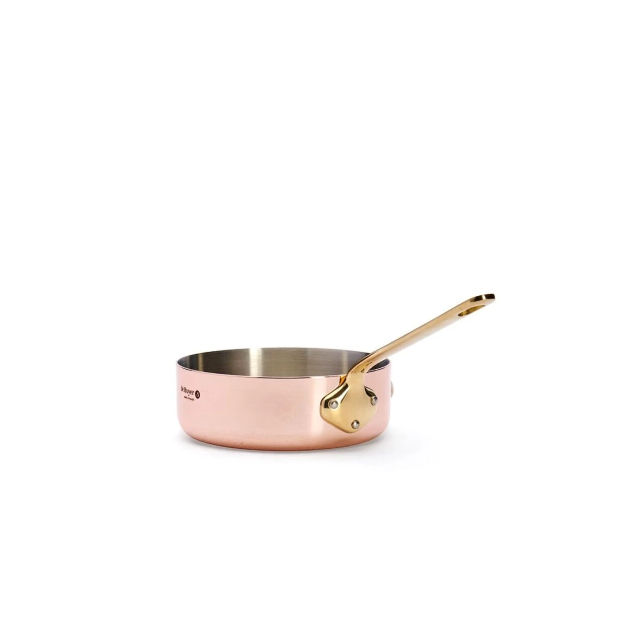 De Buyer Inocuivre Service Copper Saute Pan 6 De Buyer Inocuivre Service Copper Saute Pan - Image 6