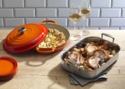 Le Creuset Classic Stainless Steel Roasting Pan -Deuteres Shop 96102270000000 21180300902430 49814000010003 LS00001 1280x1280
