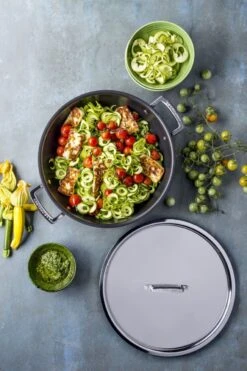 Le Creuset Classic Stainless Steel Nonstick Rondeau Pan -Deuteres Shop 96102830000000 LS00002 1280x1280