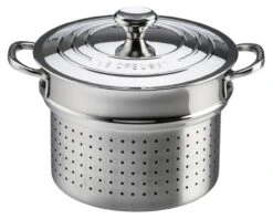 Le Creuset Stainless Steel Pasta Pot With Colander Insert -Deuteres Shop 96604926000000 1 1280x1280