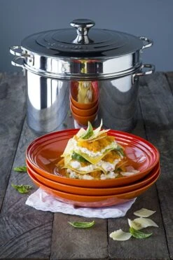 Le Creuset Stainless Steel Pasta Pot With Colander Insert -Deuteres Shop 96604926000000 LS00003 1280x1280