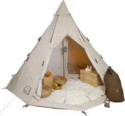 Nordisk Alfheim 12.6 Tent -Deuteres Shop Alfheim 12 6 m2 142013 nordisk classic retro tepee tent technical cotton glamping 1 1280x1280