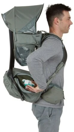 Thule Sapling Child Carrier -Deuteres Shop Small Thule Sapling TSAP201 Agave FS 03 3204539 1280x1280