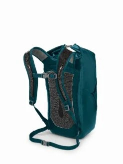 Osprey Transporter Roll Top WP 30 -Deuteres Shop TransporterRollTopWP30 S22 SideBack NightJungleBlue 10003645 1280x1280